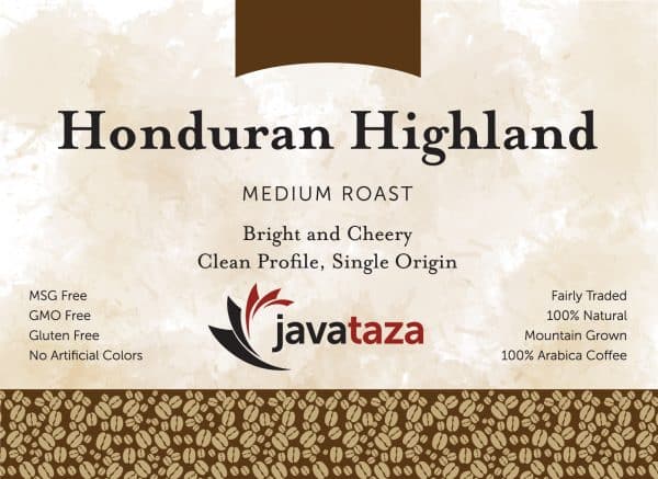 honduran highland ground direct trade coffee
